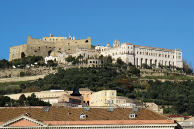 Certosa di san martino e castel sant'elmo panorama napoli