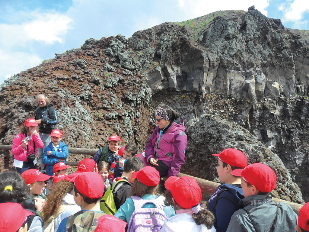 escursione al gran cono del vesuvio