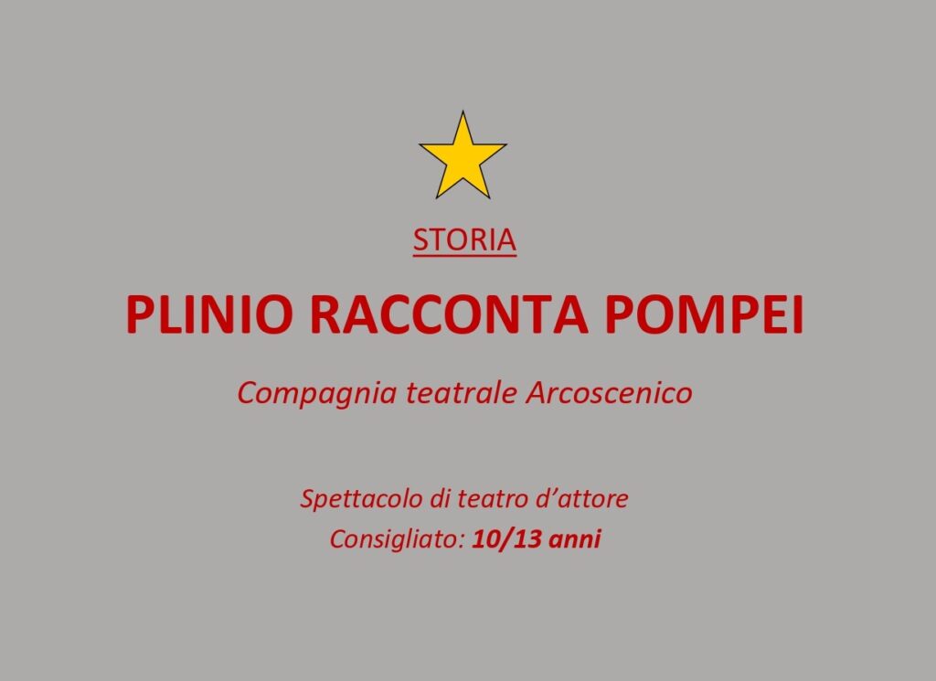 PLINIO racconta pompei