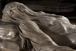 cristo velato- ravvicinata