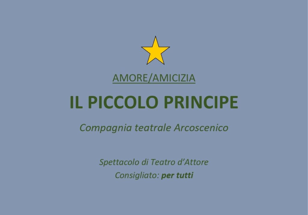 spettacoli al dipark il piccolo principe