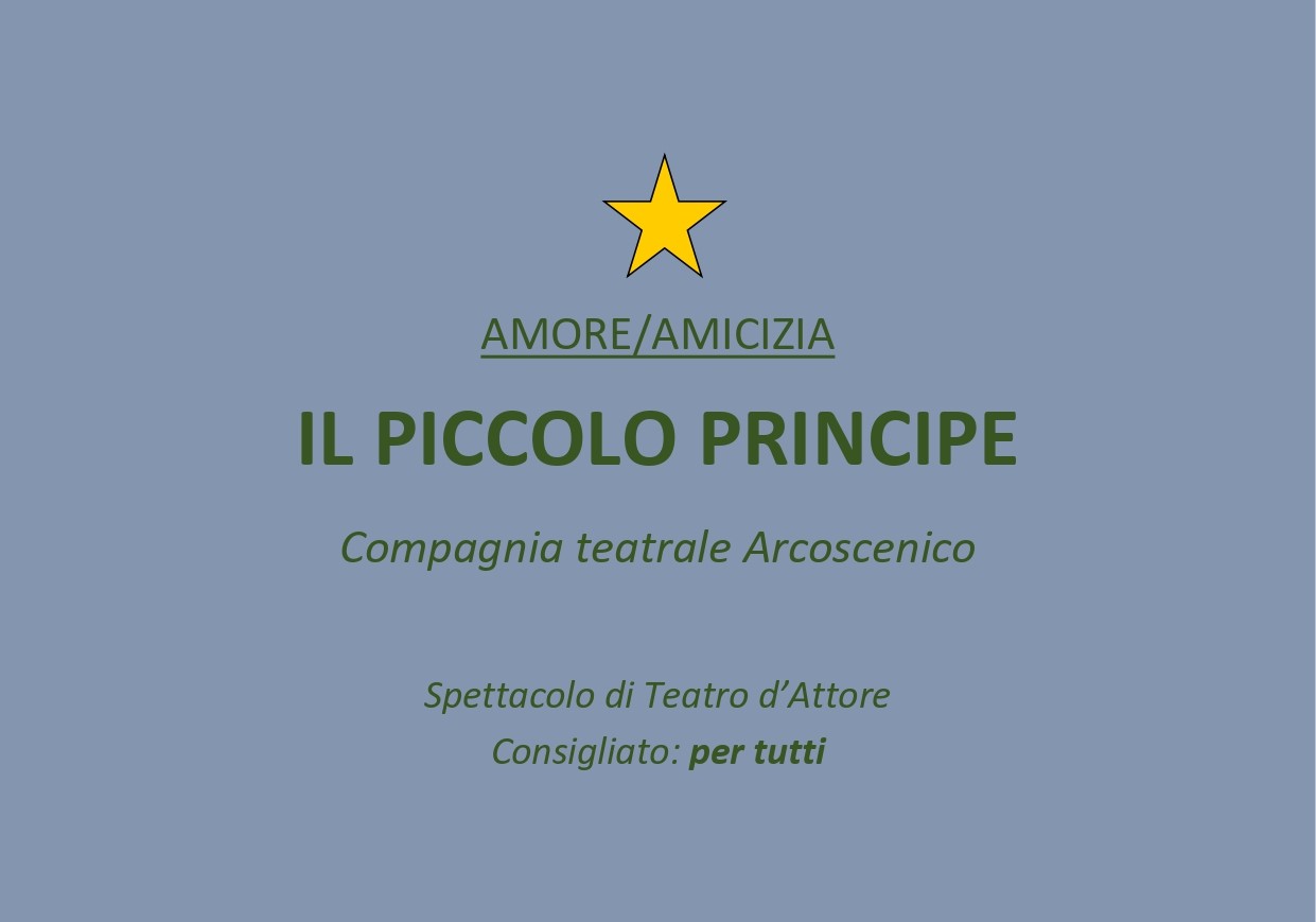 spettacoli al dipark il piccolo principe