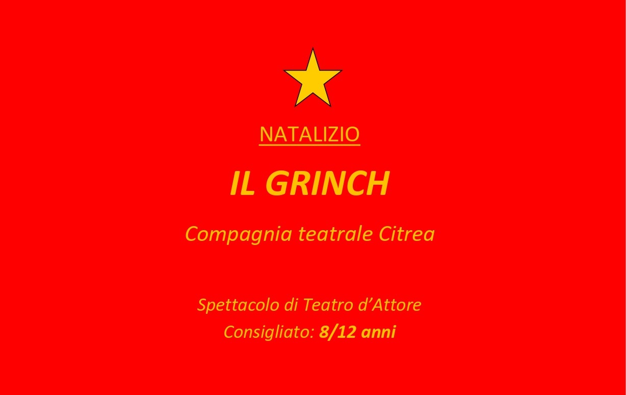 spettacolo natalizio: il grinch