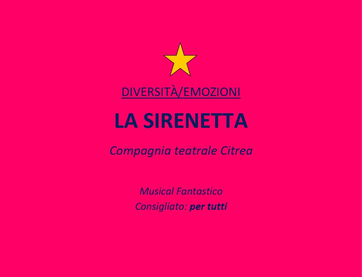spettacolo musical al Dipark: la Sirenetta