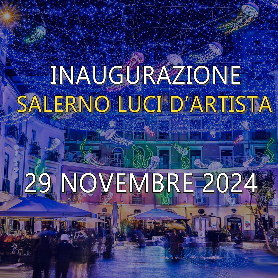 inaugurazione luci d'artista 2024